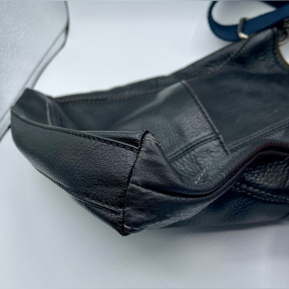 THE SAK Lucia Leather Crossbody Bag and Shoulder Bag Black color. - Picture 12 of 16